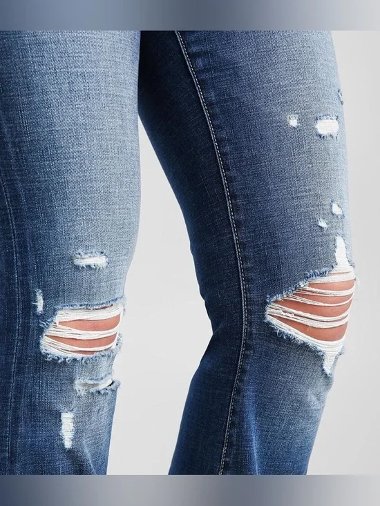 BKE Parker Super Flare High Rise Jean 27x 31 1/2 - Picture 5 of 13